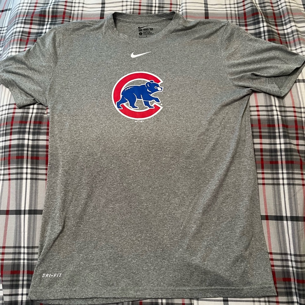Nike, Chicago Cubs, large t shirt